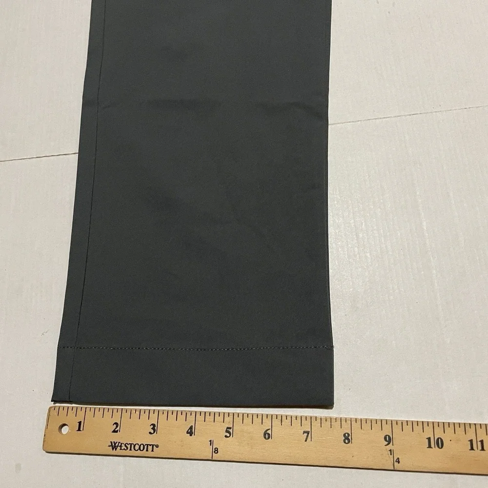 J.Crew Flex Tech Pants Mens 36 X 32 Slim Straight Gray Moisture Wicking NEW